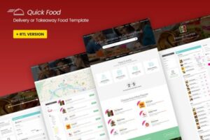QuickFood - Delivery or Takeaway Food Template Order online from Delivery or Take Away Restaurant listings