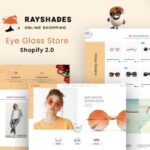 Rayshades - Eye Glasses Store Shopify Theme Eye Lens, Eyewear, Sun Glasses, Eyeglasses, Life Style Gadgets Shop Personal Style Accessories Theme