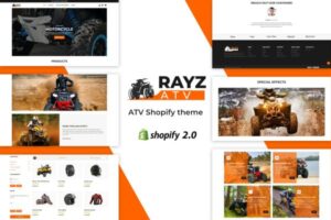 Rayz - Bike, Motor Sports Shopify Theme Fast Sports, Adventure Sport Drive Tools, Spares & Services Online Sale. Fun Outdoor Clothing Stores