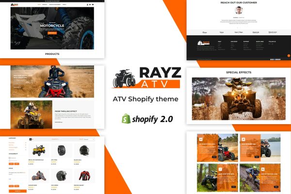 Rayz - Bike, Motor Sports Shopify Theme Fast Sports, Adventure Sport Drive Tools, Spares & Services Online Sale. Fun Outdoor Clothing Stores