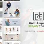 Reeta - 10 Demos Multipurpose 2.0 Shopify Theme Multiple Fashion Demos Responsive eCommerce Design. Fashion Products, Clothing, Shoes Store Websites