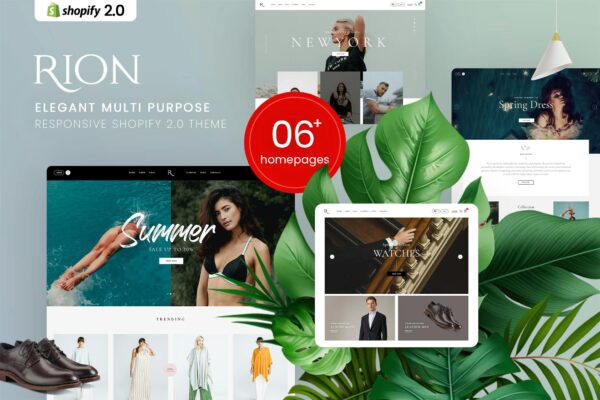 Rion - Elegant MultiPurpose Shopify Theme Elegant MultiPurpose Shopify Theme