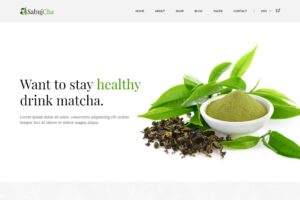 Sabujcha - Tea Store HTML Template Sabujcha has an intuitive visual interface and fully responsive layout