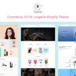 Sasha - Cosmetics, CCTV, lingerie Shopify Theme Multipurpose eCommerce Store to sell Cosmetics, CCTV, lingerie, Beauty Products, Kids Toys, Fashion!