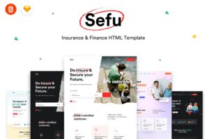 Sefu - Insurance & Finance HTML Template Sefu is a clean, creative, unique Insurance HTML5 template