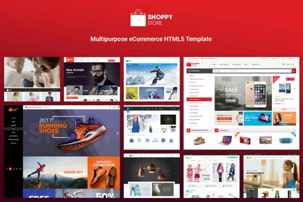 ShoppyStore - Clean eCommerce HTML5 Template Multipurpose eCommerce HTML5 Template with 10 Homepages