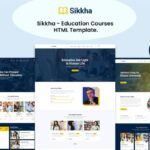 Sikkha - Education HTML Template Shikkha is clean & modern Education HTML Template for educational purpose website