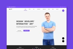 Sility - vCard, CV & Resume HTML Template vCard, CV & Resume