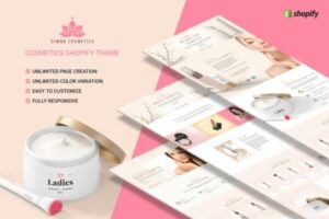 Simba Beauty - Shopify Beauty Theme Skin Care, Beauty & Health Products eCommerce Store! Cosmetics, Soaps, Creams, Makeup items, Jewels!