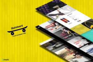 Skate board - Fullscreen Sports Shopify Theme Modern and Funky Sports products E-Commerce Store Theme. Unique Shopify Options & Creative Designs.