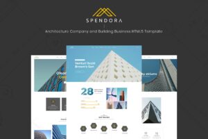 Spendora - Architecture and Building HTML Template Architecture, Interior Design, Home Decor, Decoration, Art Decor, free ecommerce portfolio