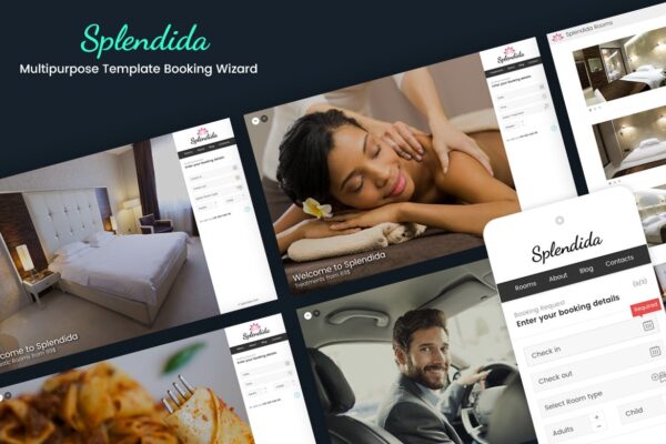 Splendida - Multipurpose with Booking Wizard Multipurpose Template with Booking Wizard