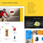 Sports Gear - Sports Shop Shopify Theme Sports, Adventure & Outdoor Shopify Theme. Sectioned, Drag & Drop, Easy to Customize Friendly Theme.