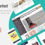 ST Emarket Shopify Theme Drag & Drop Shopify Theme Sections, Multiple layout header, footer, content