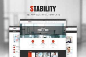 Stability - Business & Corporate HTML Template The template is highly suitable for any business agency, finance, consultant, advisor.