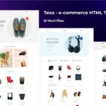 Texo - Multipurpose HTML ecommerce template e-commerce html shop template