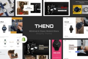 THENO | Minimal & Clean Watch Store Shopify Theme Minimal & Clean Watch Store Shopify Theme