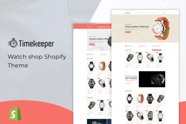 Timekeeper - Watch Store Shopify Theme Watch Store Shopify Theme is a responsive watch store Shopify theme