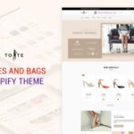 Tote | Shoes and Bags Shopify theme Sectioned Shopify Theme for Girly Accessories, Handbags, Clothing, Beauty Products Shopping Websites