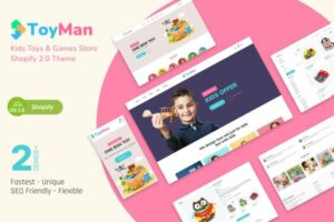 ToyMan - Kids Toys & Baby Store Shopify 2.0 Theme Kids Toys & Baby Store Shopify 2.0 Theme