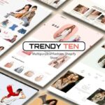 Trendy Ten - Multipurpose Shopify 2.0 Store Design Multi Demo, Niche eCommerce Store. Fashion, Electronics, Technology, Beauty Cosmetics, Furniture...