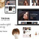 Trisha | Hair Weave, Wig Shopify Theme Hair Wig, Hair Weave & Salon eCommerce Shop Theme. Spa, Beauty & Cosmetics, Hair Care Shopify Theme