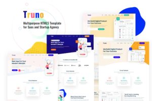 Truno - Saas and Startup Agency HTML5 Template Multipurpose HTML5 Template for Saas and Startup Agency