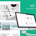 Ugo - Blog Store Shopify Theme Personal, Travel Blogging & Minimal Content Based Online eCommerce Shops, Small Business Stores...