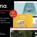 Uma - Minimal Clean Multiple Shopify Theme Drag & Drop Shopify Theme Sections, Multiple layout header, footer
