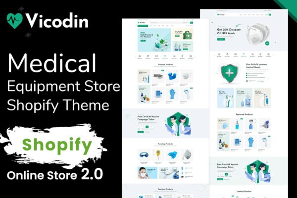 Vicodin - Medical Equipment Store Shopify Theme Vicodin – the fastest, most fully customizable, and high-converting Shopify theme for medical store