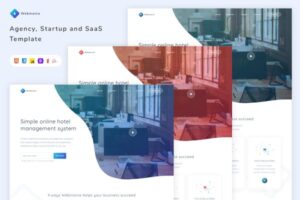 Webmania - Agency, Startup and SaaS Template agency, app, app landing, business, creative, landing, marketing, product, saas, saas template, soft