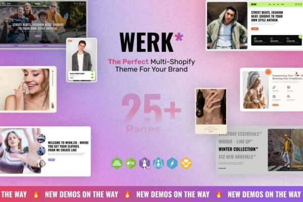 Werk - Clothing OS 2.0 Shopify Theme