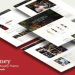 Winey - Liquor Store, Wine Shop Shopify Theme. Wine club, Multipurpose, whiskey, Beverage, brand, Wine shopify store.Bar, Dropshipping, Business
