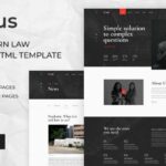 Zeus - Lawyers and Law Firm HTML Template