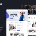 Zilom - Online Education Learning HTML Template perfect for any school, university, college, academy, tuition center, language, elearning