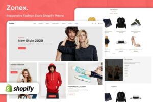 Zonex Multipurpose E-commerce Shopify Template Shopify 2.0 Section Theme