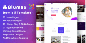 Download Blumax - Joomla 5 Multipurpose Template