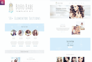 Download Boho Babe - Elementor Template Kit