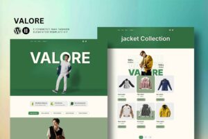 Download Valore - Fashion Store eCommerce Elementor Template Kit
